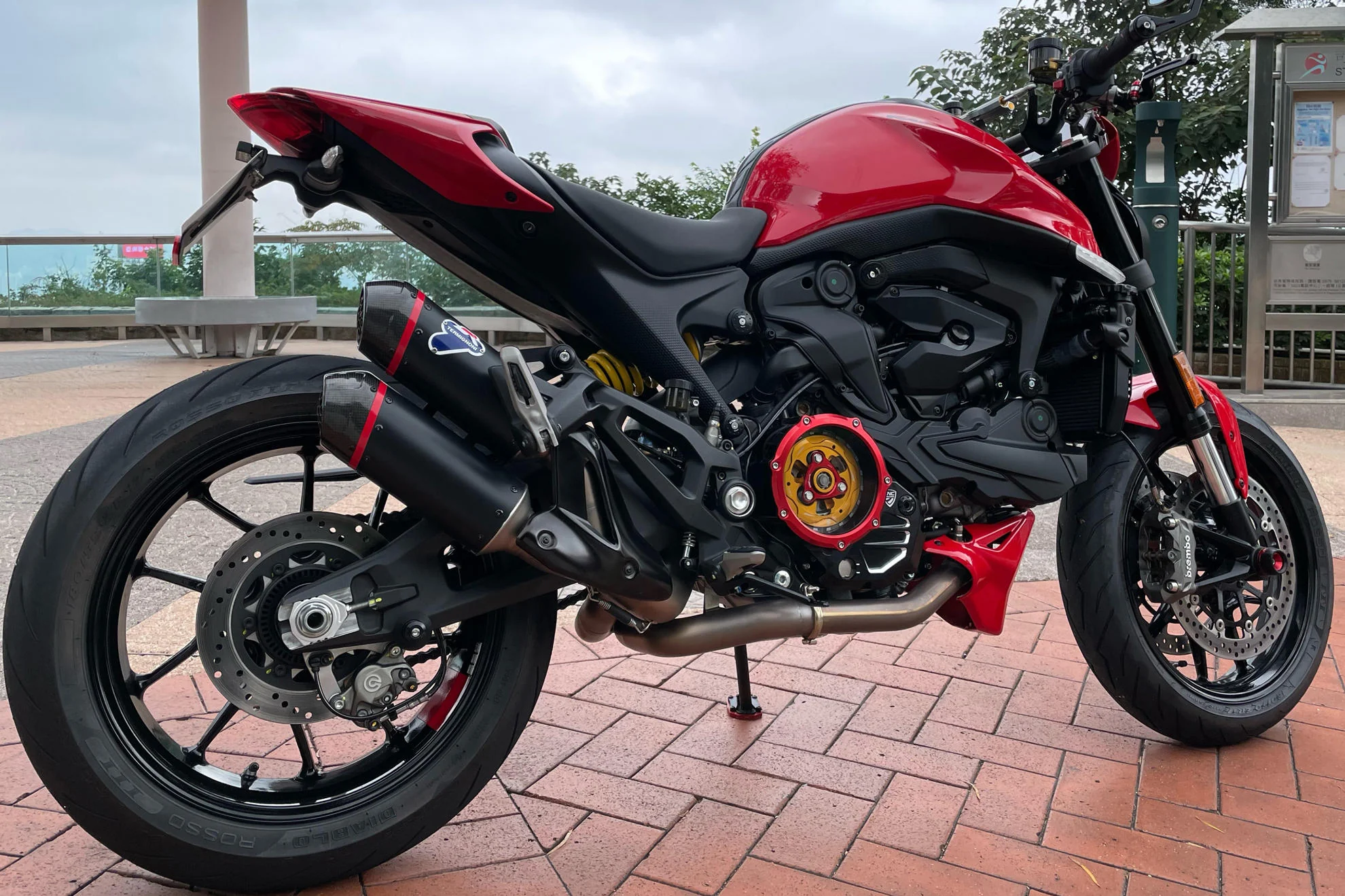 SF201 - CNC Racing Wet Clutch Pressure Plate Center Ring for the Ducati Monster 937, Multistrada V2, and Hypermotard 698 Mono - Image 5