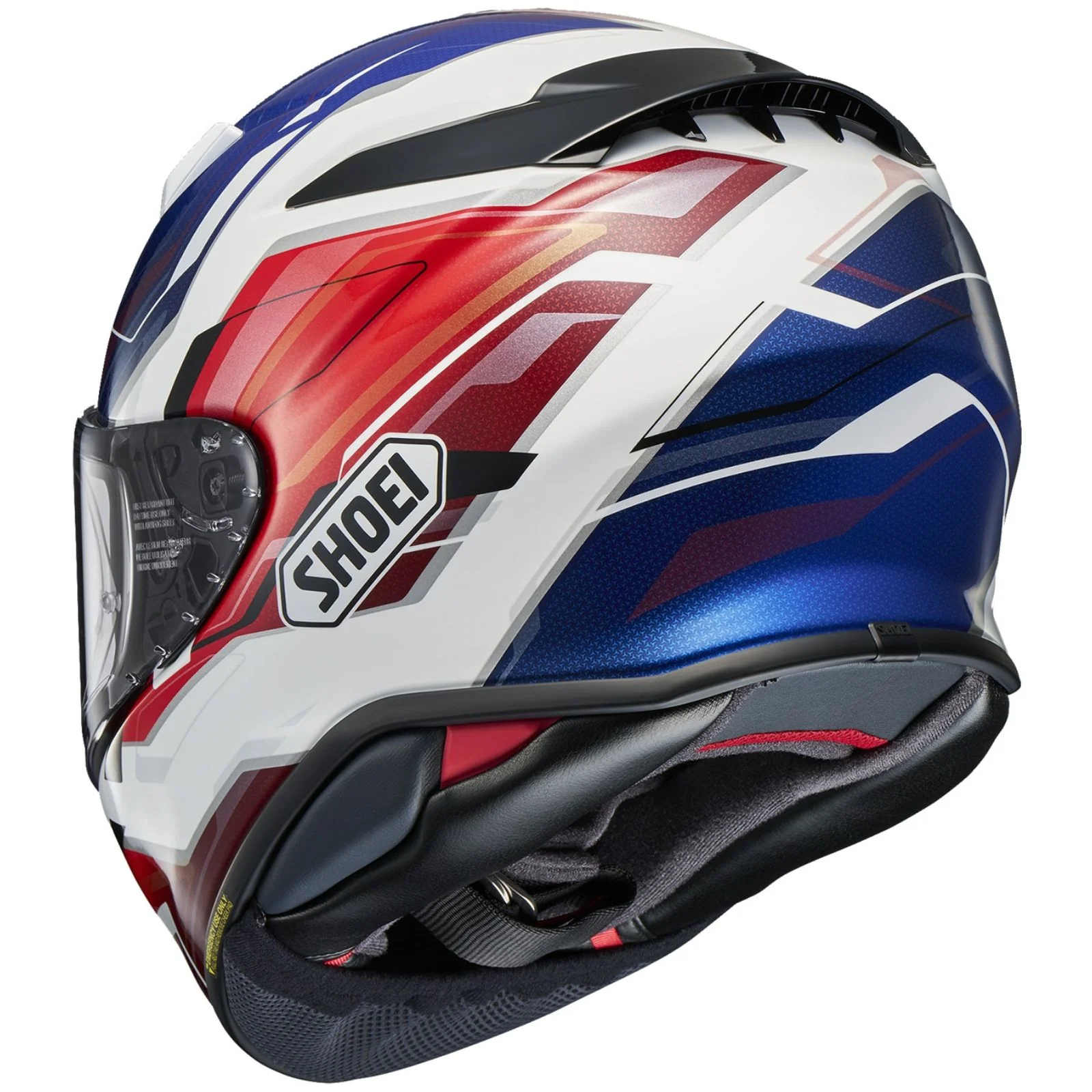 SHOEI - RF-1400 Capriccio - BLUE/WHITE/RED (TC10) - Image 2