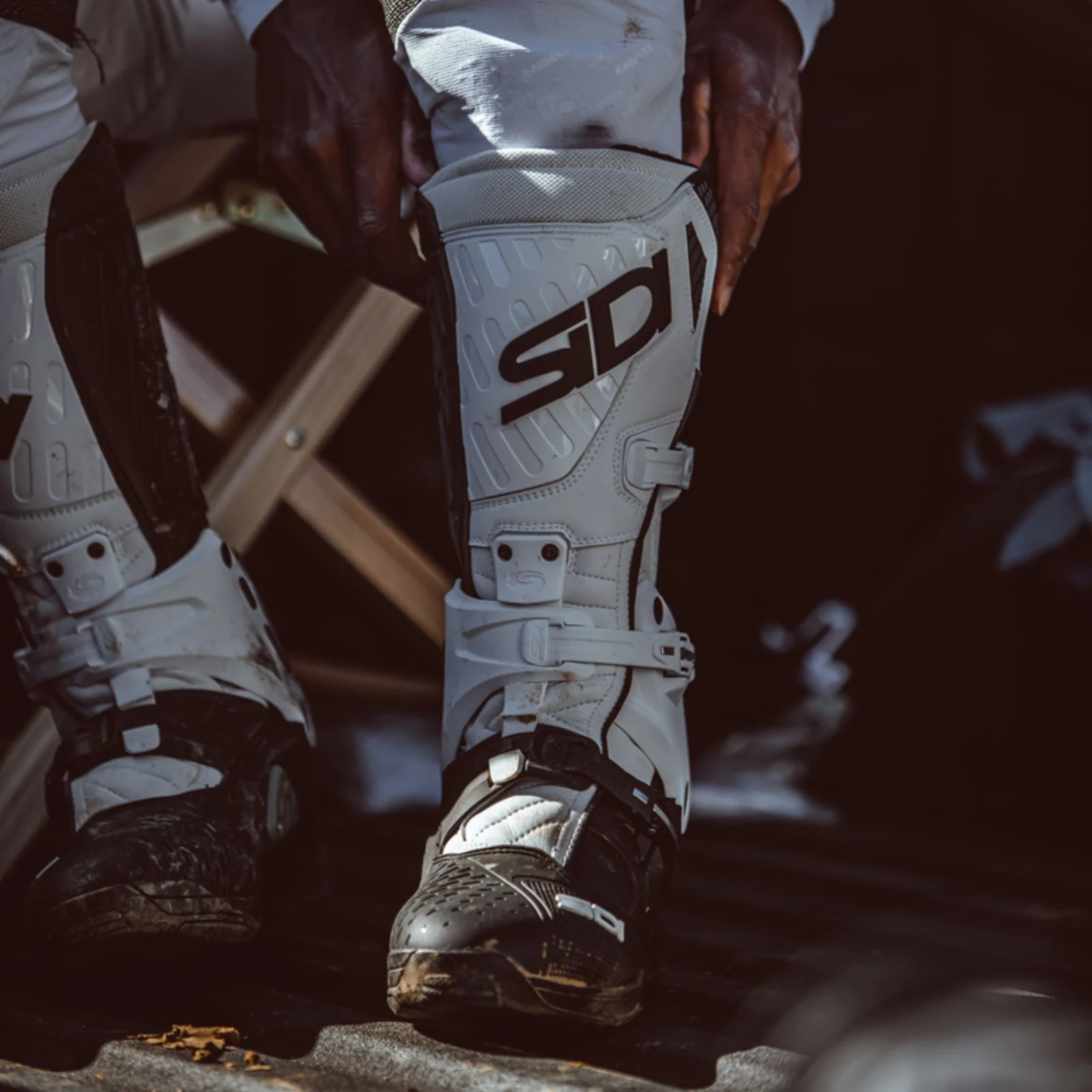 Sidi - Crossair Boot - WHITE/BLACK/BRONZE - Image 16