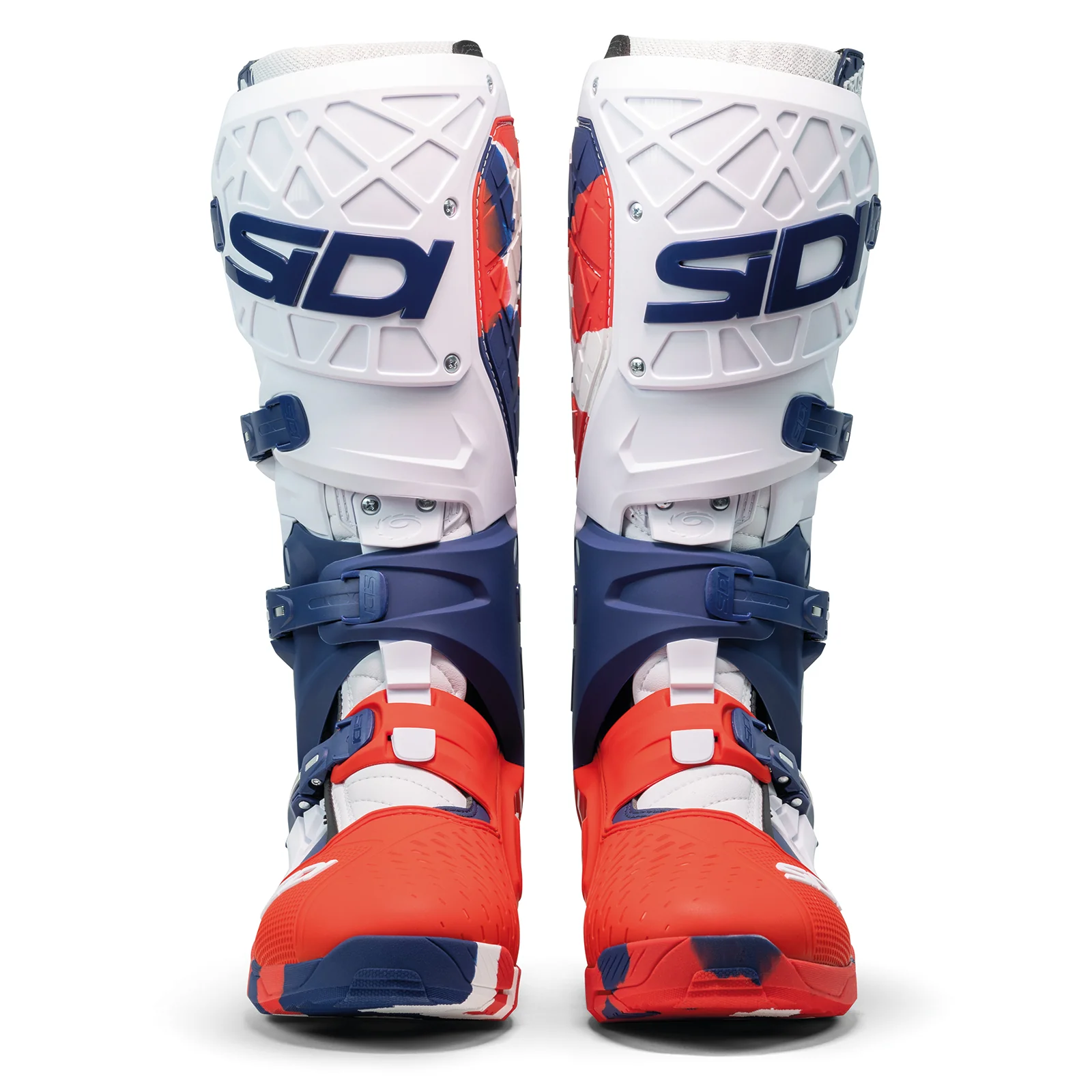 Sidi - Crossair X Boot - WHITE/NAVY/RED - Image 3
