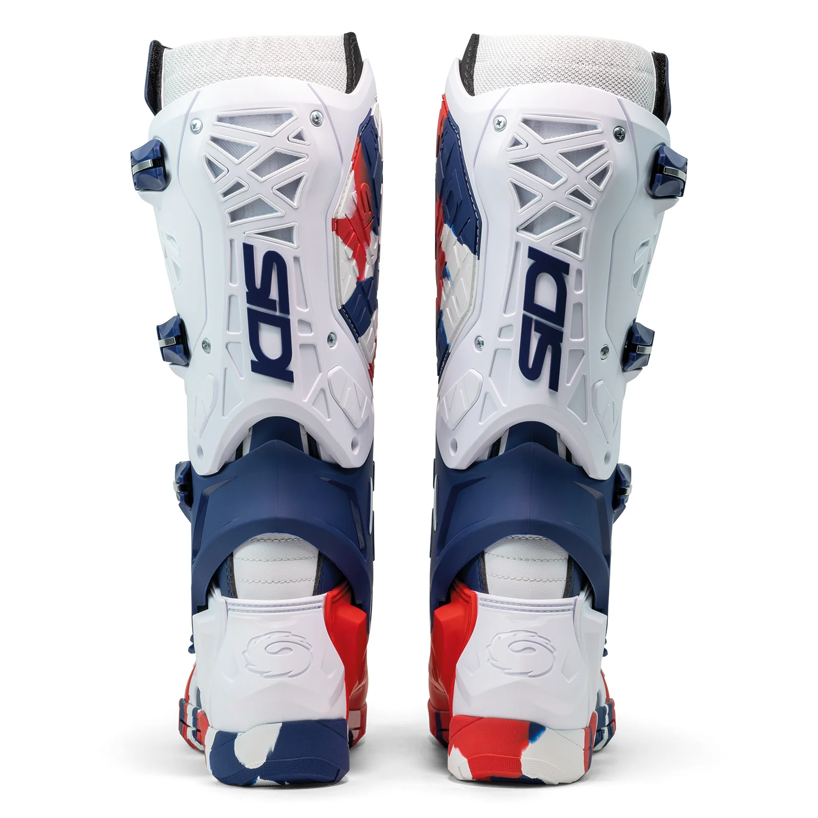 Sidi - Crossair X Boot - WHITE/NAVY/RED - Image 4