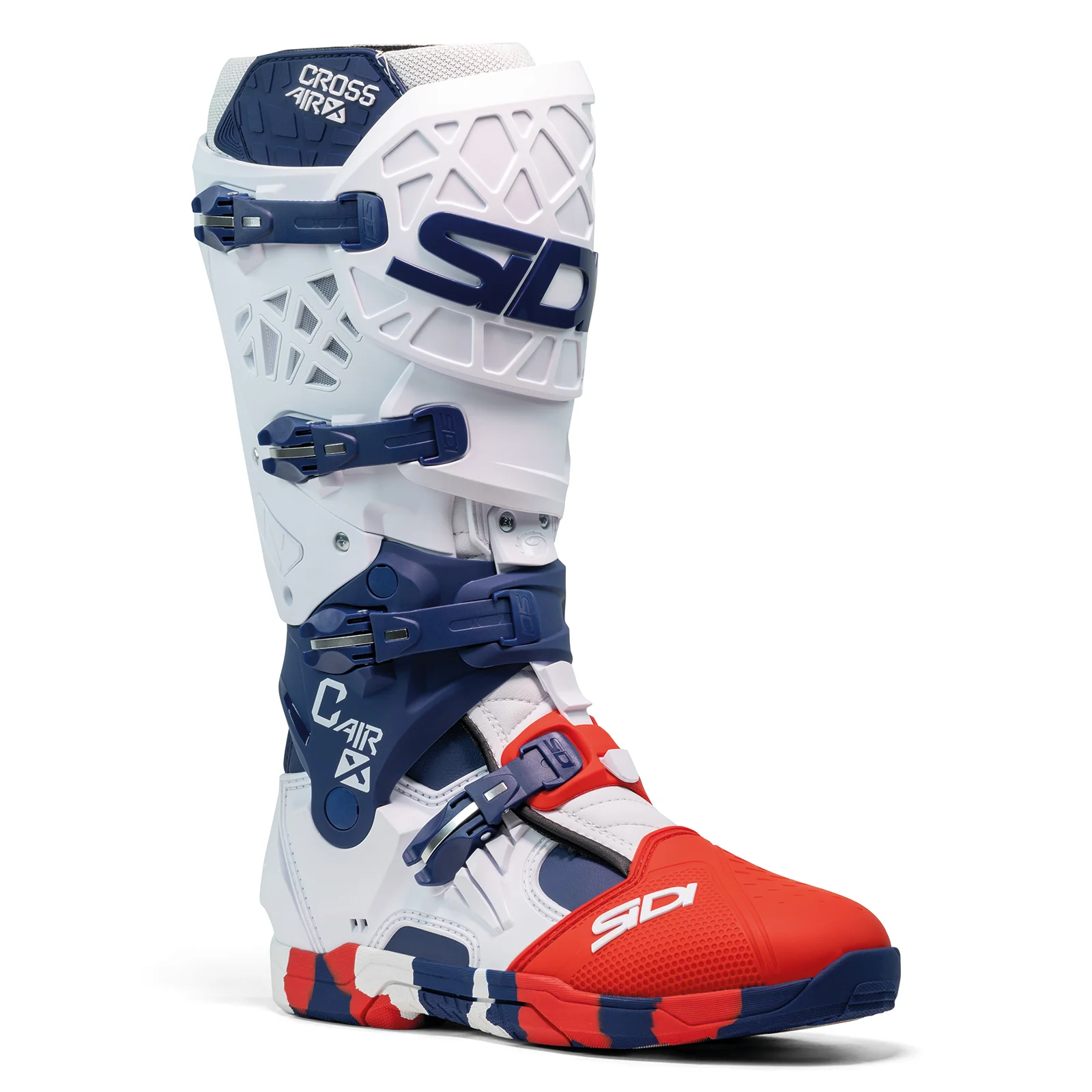 Sidi - Crossair X Boot - WHITE/NAVY/RED - Image 5