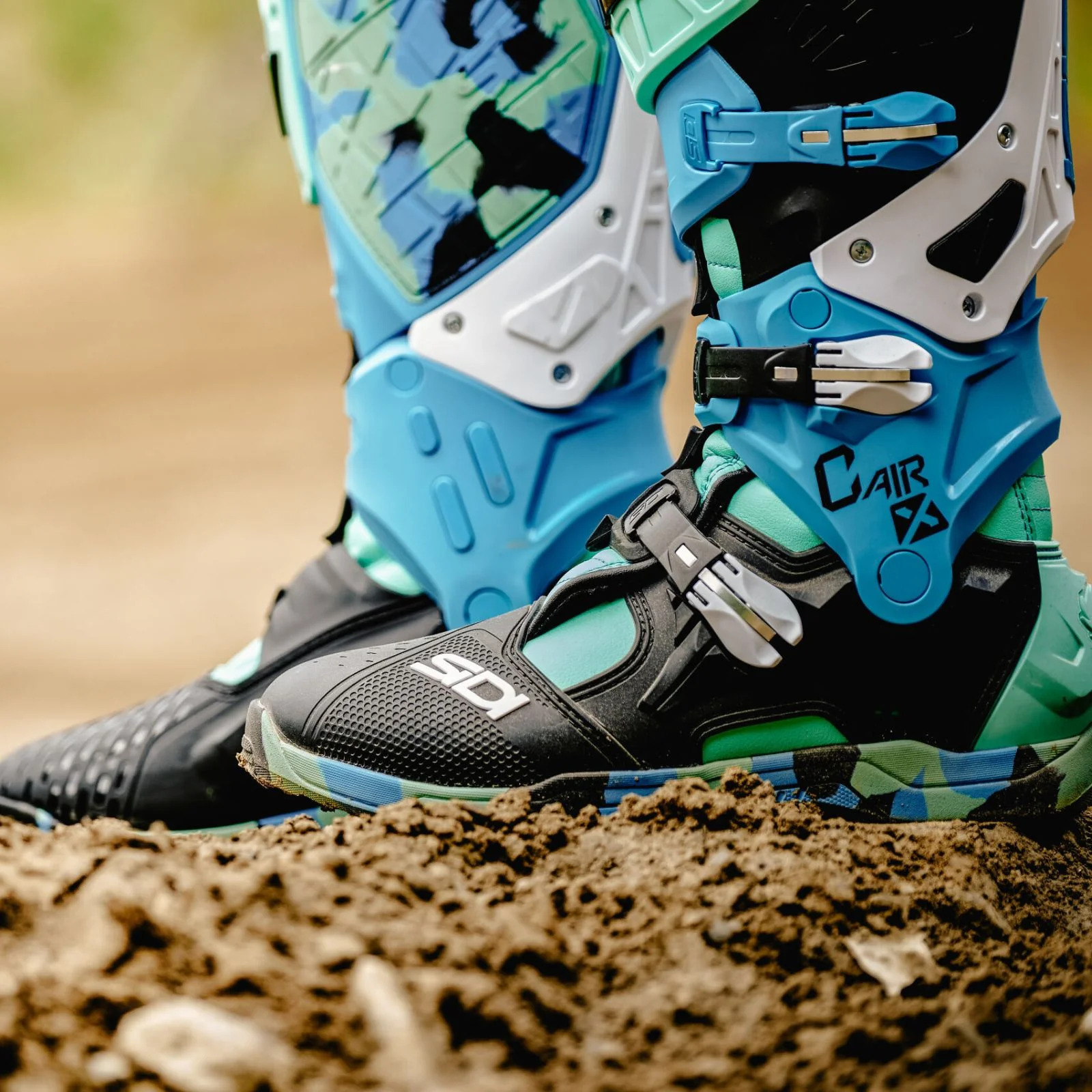 Sidi - Crossair X Boot - WHITE/NAVY/RED - Image 8