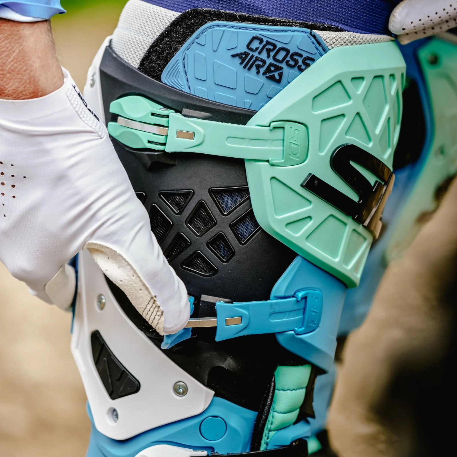 Sidi - Crossair X Boot - WHITE/NAVY/RED - Image 9