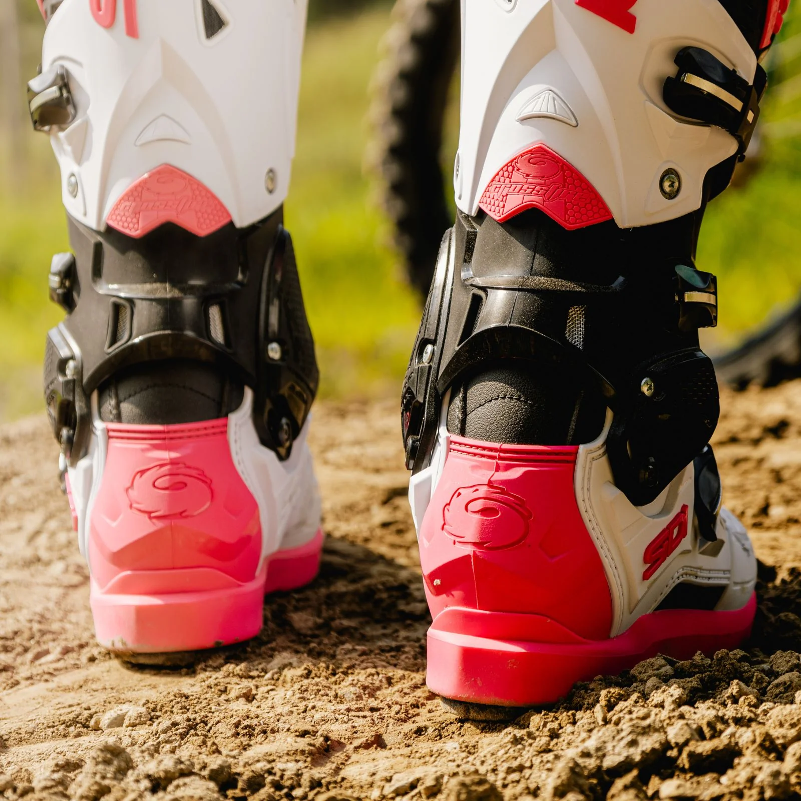 Sidi - Crossfire 3 SRS Boot - BLACK/WHITE/PINK - Image 11