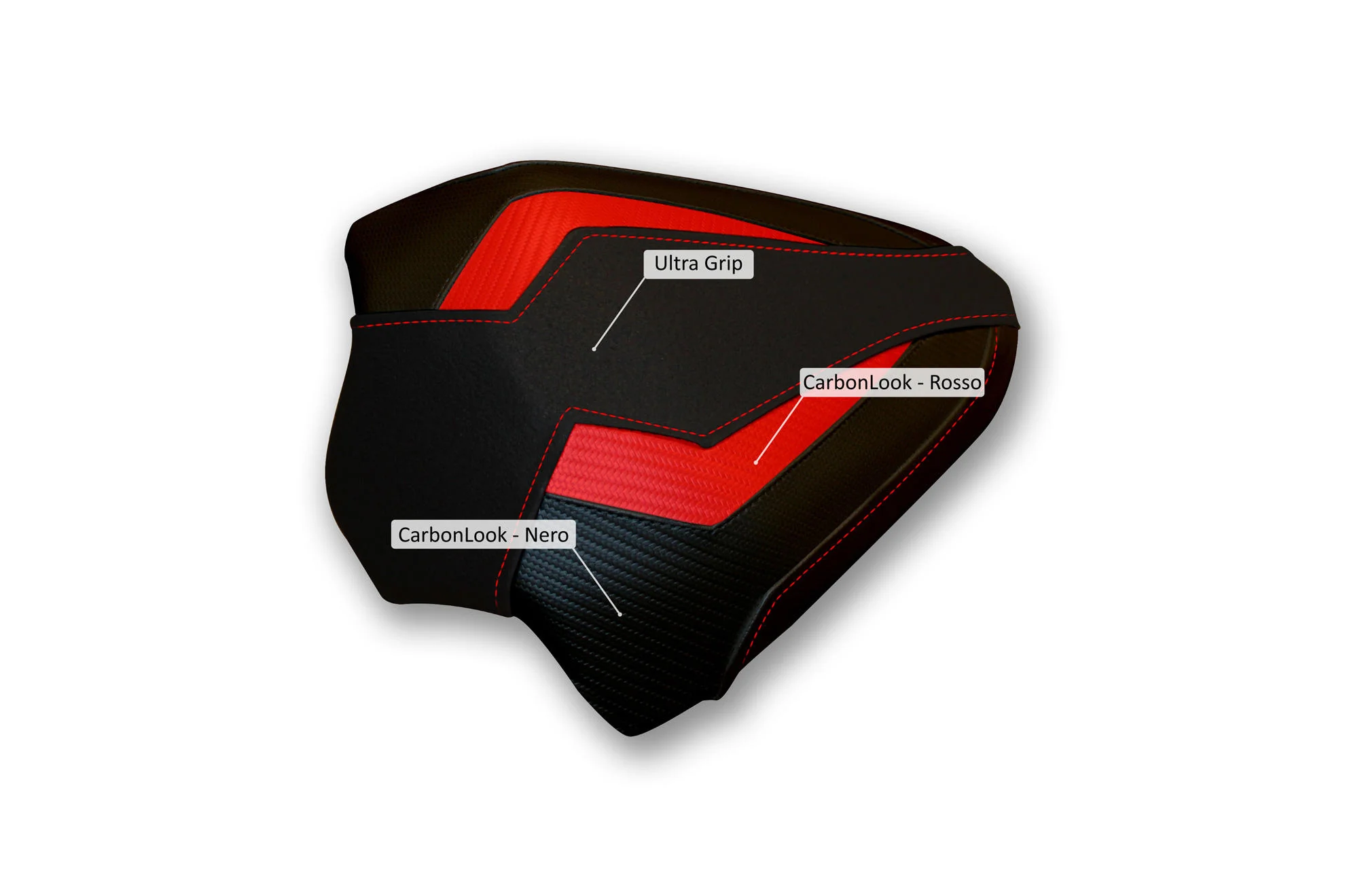 SLD04BR - CNC Racing Passenger Seat Cover for the Ducati Panigale / Streetfighter V4 / S / R / Speciale / V2 - Image 2