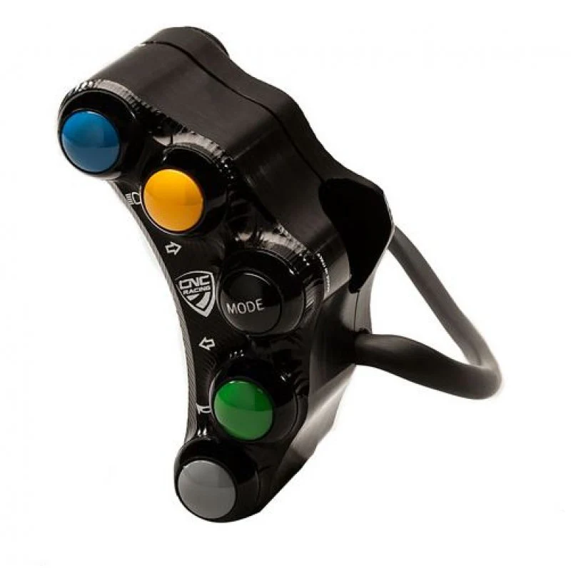 SWD01 - CNC Racing Left Hand Side Billet 7 Button STREET Switch for Ducati's