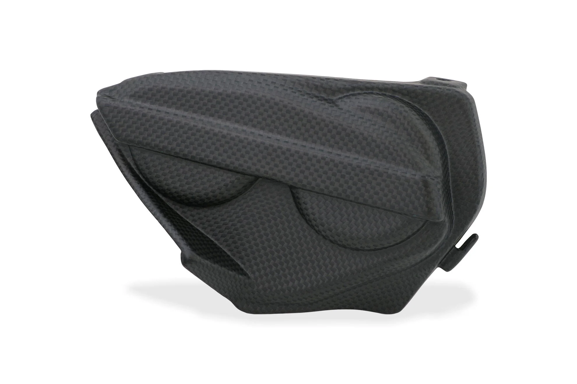 ZA202Y - CNC Racing Carbon Fiber Left Rear Cylinder Head Cover for the Ducati Streetfighter V2