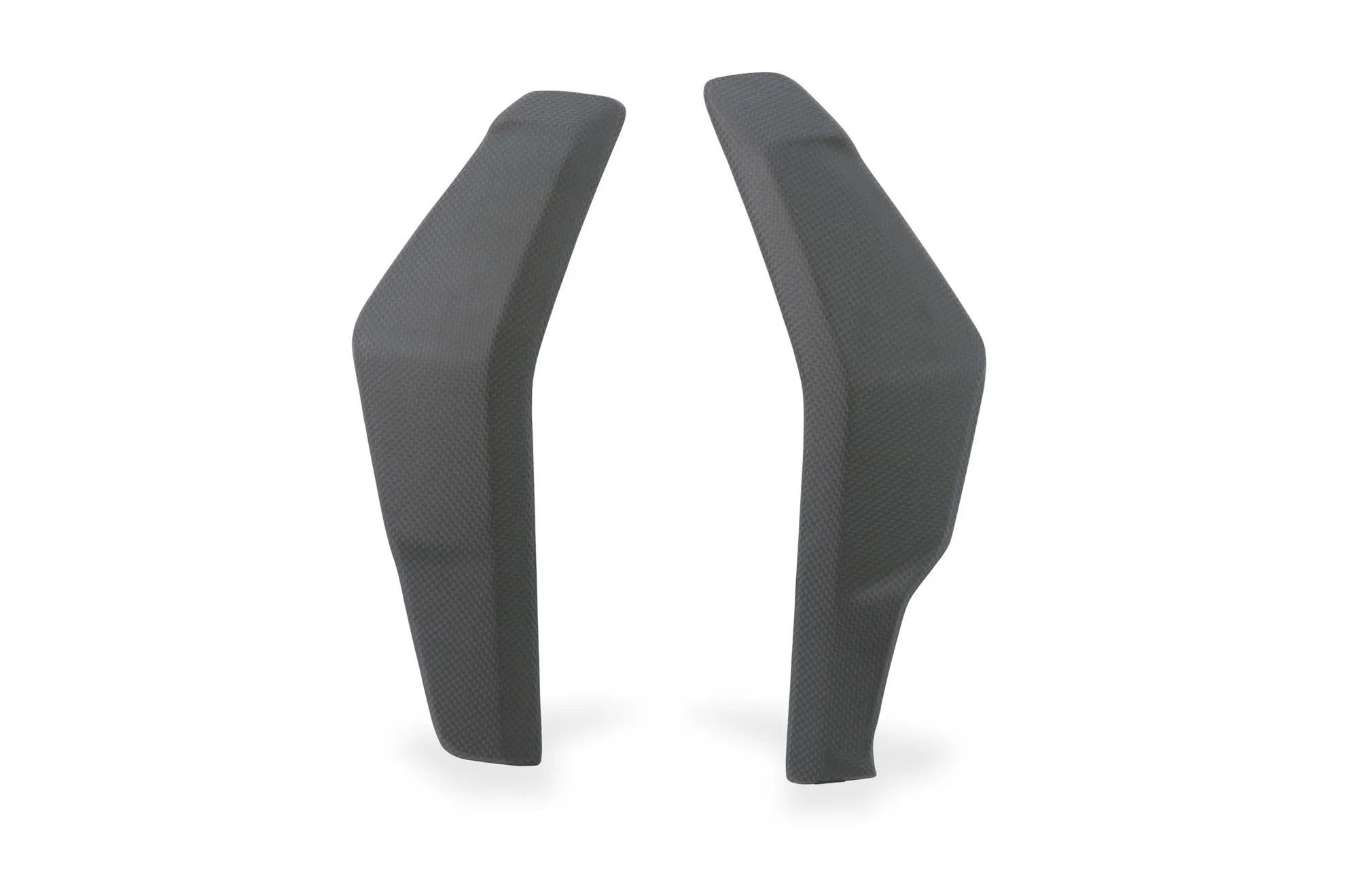 ZA208Y - CNC Racing Carbon Fiber Radiator Side Panels for the Ducati Streetfighter V2