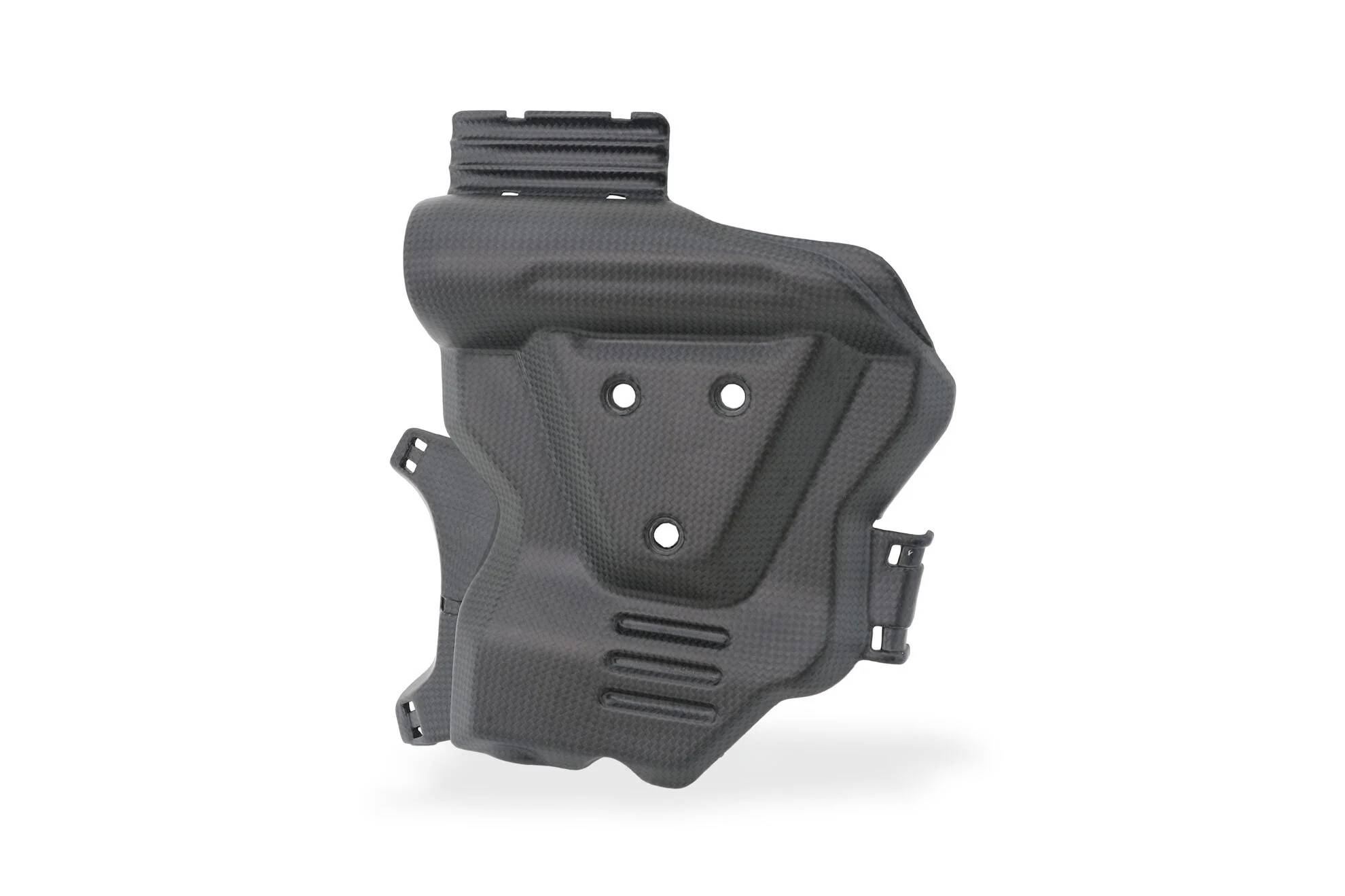 ZA273Y - CNC Racing Carbon Fiber Left Side Engine Cover for the Ducati Hypermotard 698 Mono