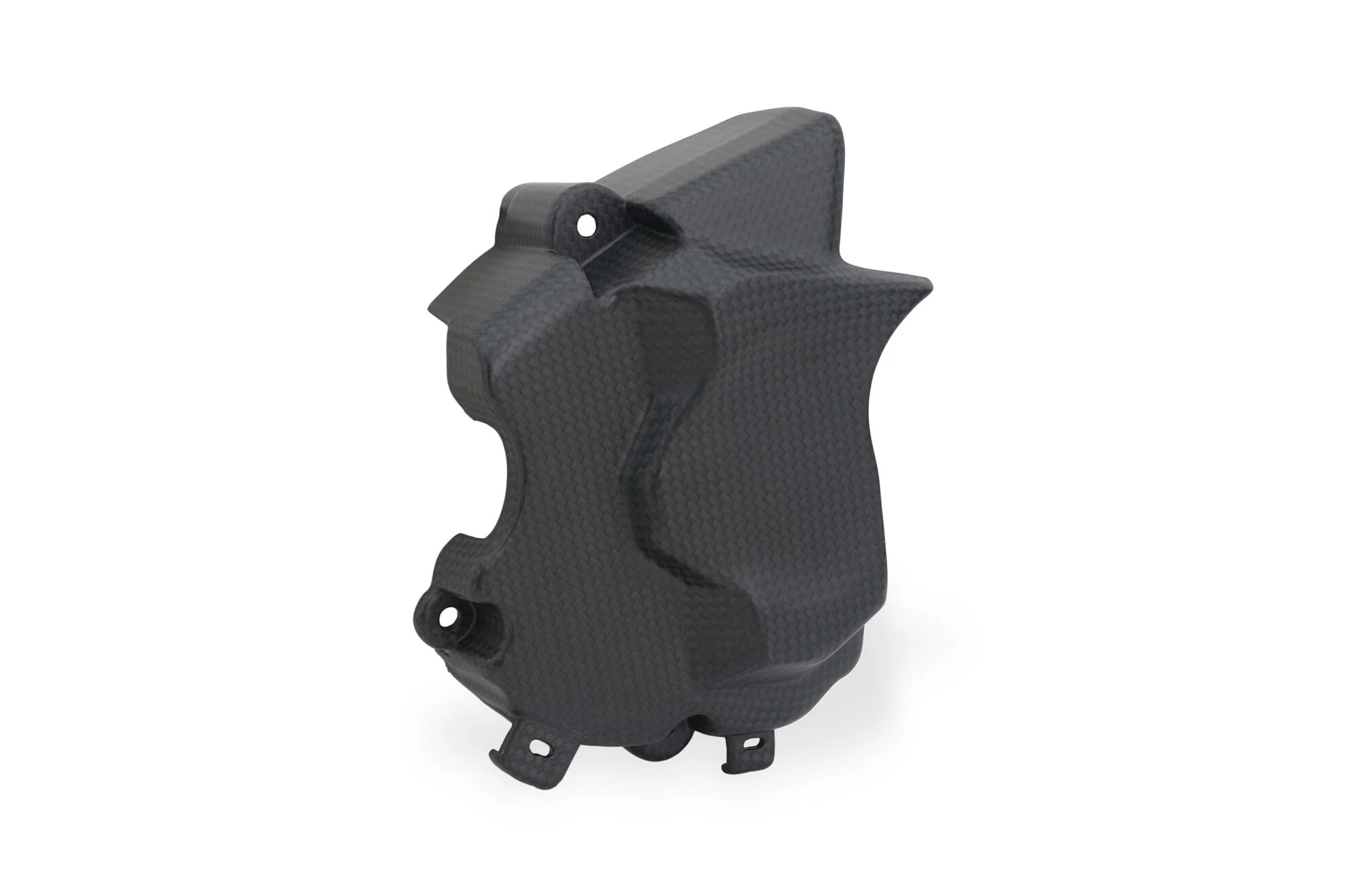 ZA281Y - CNC Racing Carbon Fiber Front Sprocket Cover for Ducati Hypermotard 698 Mono - Image 2