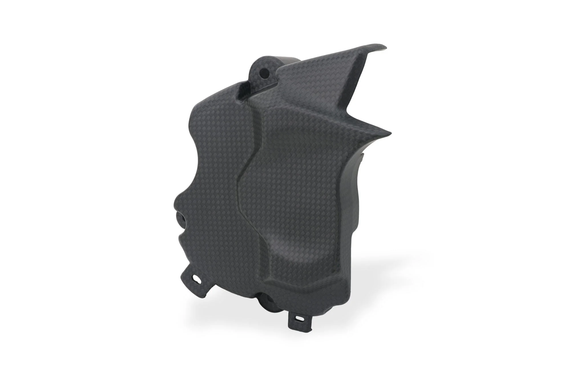 ZA281Y - CNC Racing Carbon Fiber Front Sprocket Cover for Ducati Hypermotard 698 Mono - Image 3