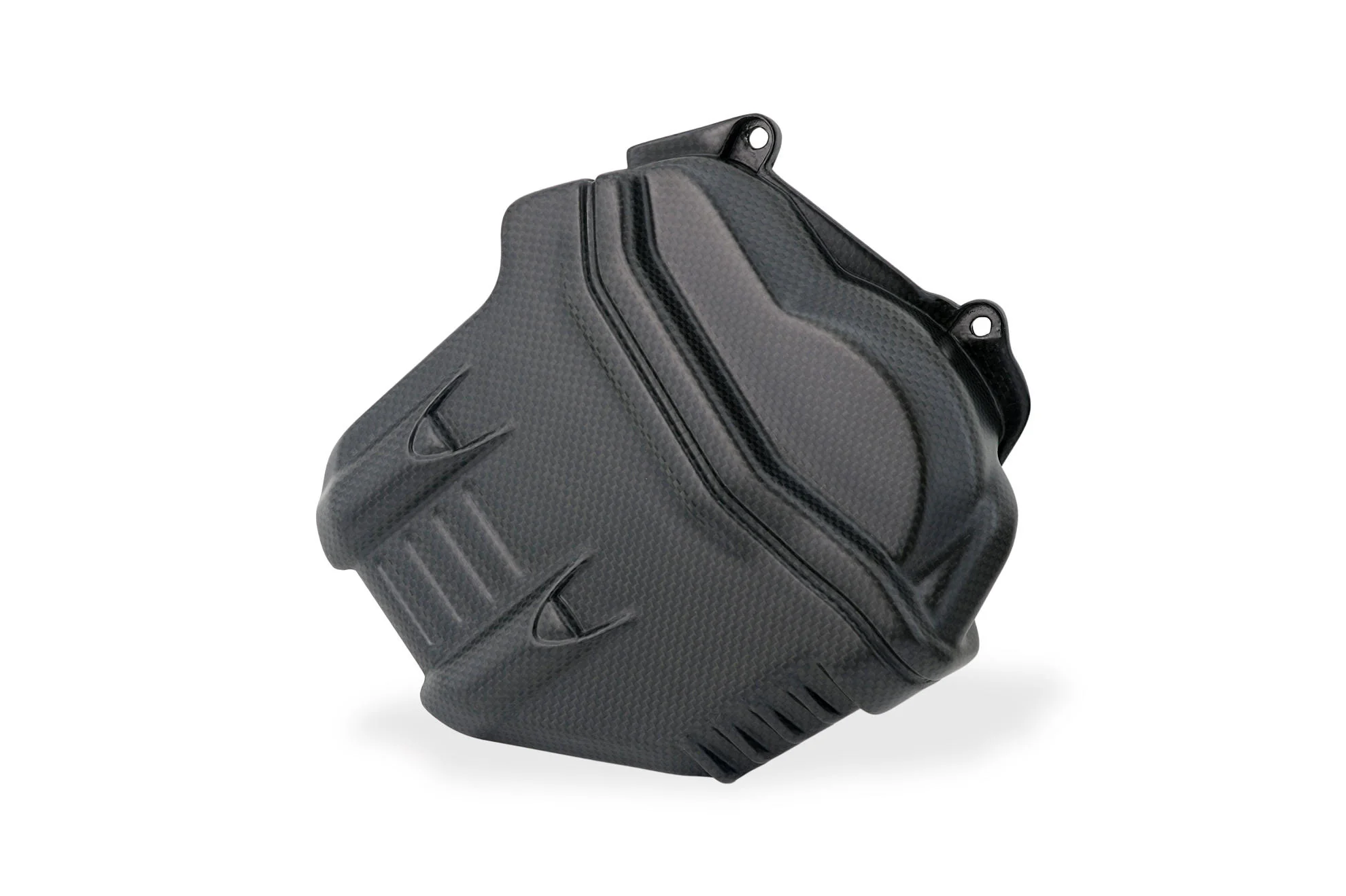 ZA310Y - CNC Racing Carbon Fiber Left Hand Vertical Heat Shield for the Ducati Panigale / Streetfighter V4 / S / R / Speciale